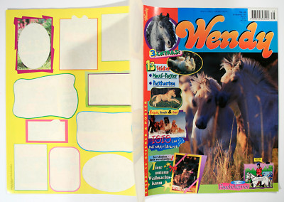 Wendy Mädchen Pferde Comic Heft Nr. 48/1997 ''Psychoterror'' + 1 Sticker