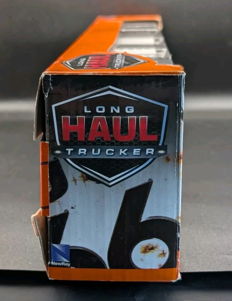 New-Ray 1:43 Long Haul Trucker - International Lonestar (Plain White) - Image 4 of 4