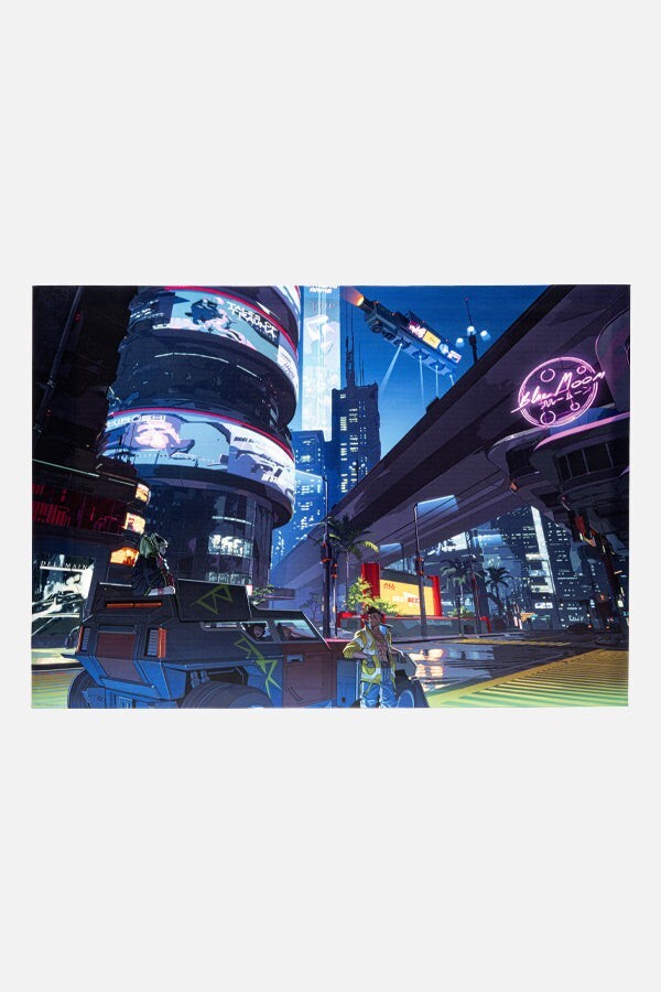 Cyberpunk Edgerunners Slice Of Life Canvas Art | Night City
