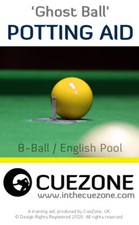 Ghost Ball - English Pool Potting Aid - Pool Gift Accessories for Practice