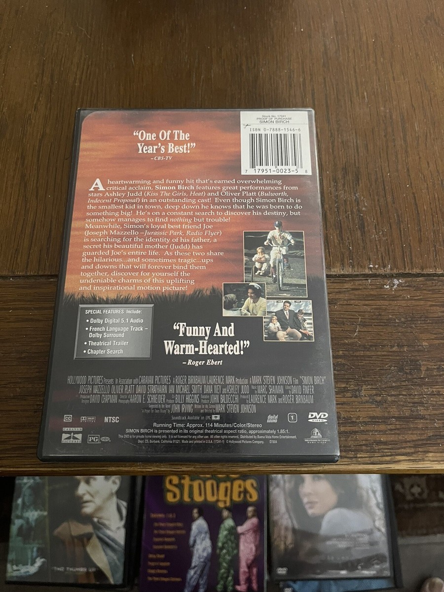 SIMON BIRCH (DVD) 1998 Drama/Comedy Oliver Platt, Ashley