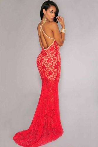 Women Wedding Formal Prom Ball Gown Maxi Dress Evening Party Bridesmaid Gown AU - Picture 9 of 13