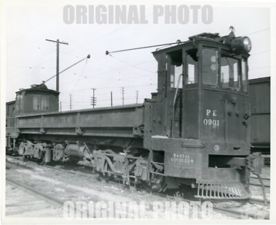 #ad Original Photo PACIFIC ELECTRIC No. 0901 Dump Car 1940s Los Angeles 8x10 $14.95