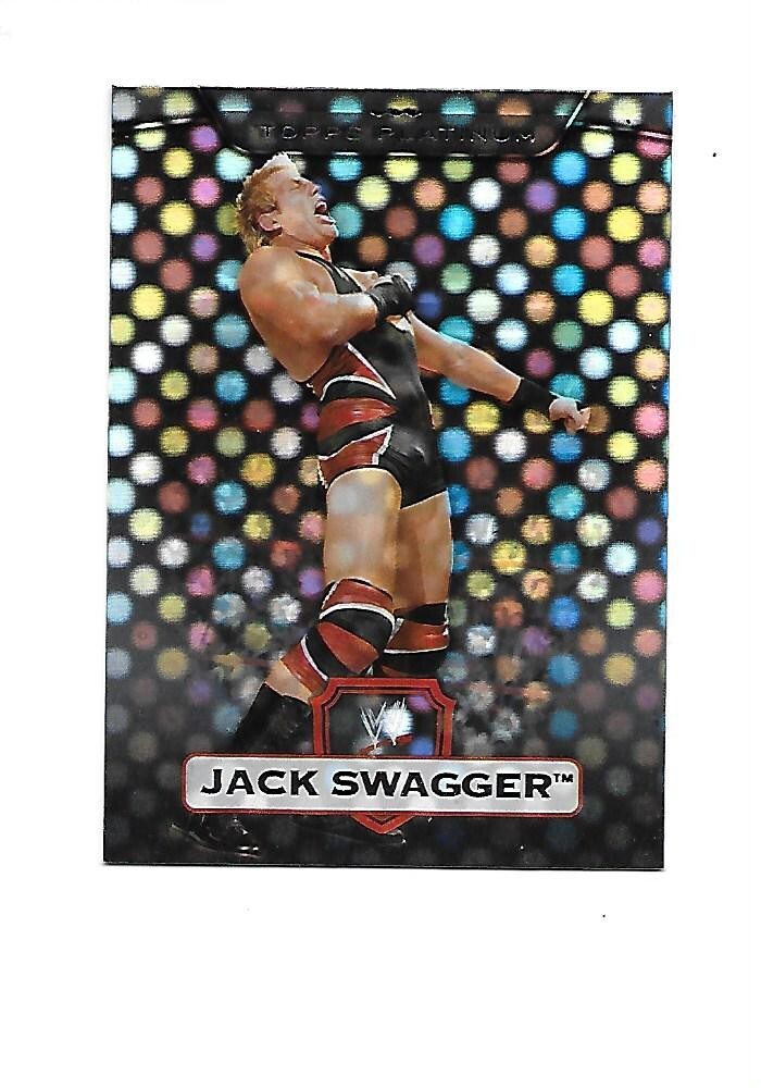 2010 TOPPS PLATINUM Xfractor  #53 JACK SWAGGER