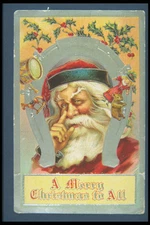 263075 Christmas H S V Printed In US 1909 Postmark A4 Photo Print