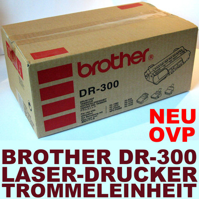 BROTHER DR-300 Laserdrucker Trommeleinheit (braune Serie) NEU und OVP