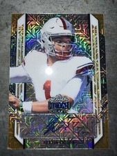 Justin Fields Leaf Metal Draft gold auto 1/1 Rookie Steelers 1 of 1 RC NFL Rare