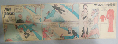 Tillie The Toiler Paper Doll by Russ Westover 9/29/1935 Size: ~7.5 x 15 inches