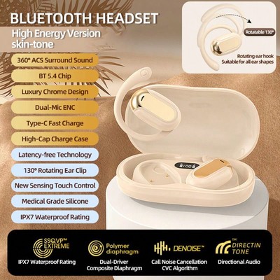 Language Translation Earbuds - Supports 150 Languages, Real-Time Online Translat