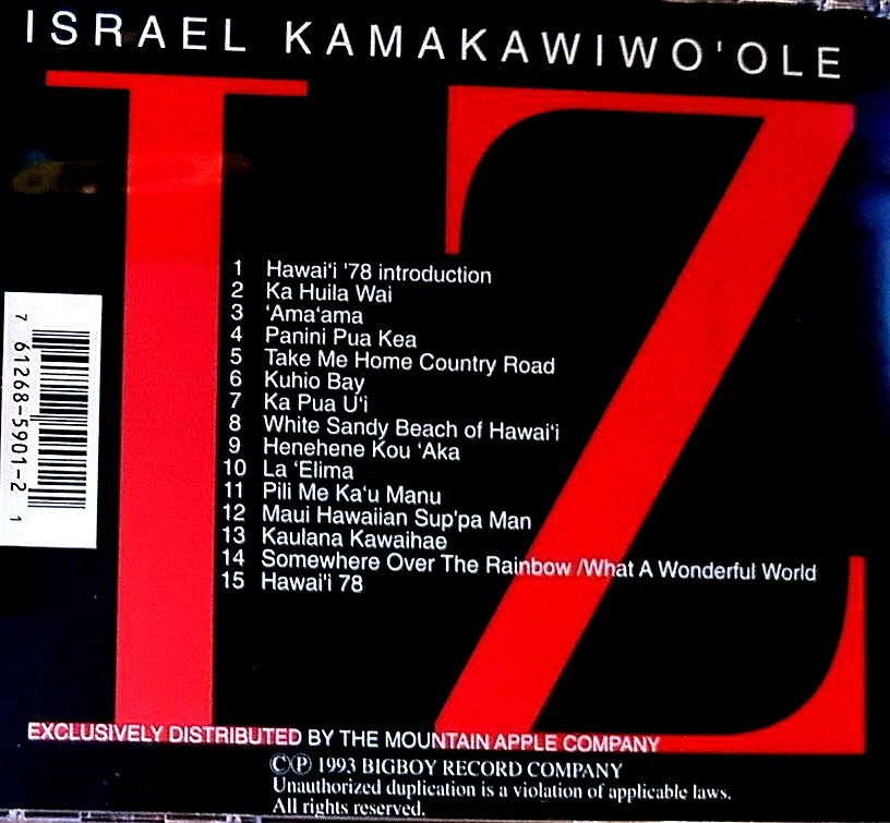 Israel Kamakawiwo'ole - 