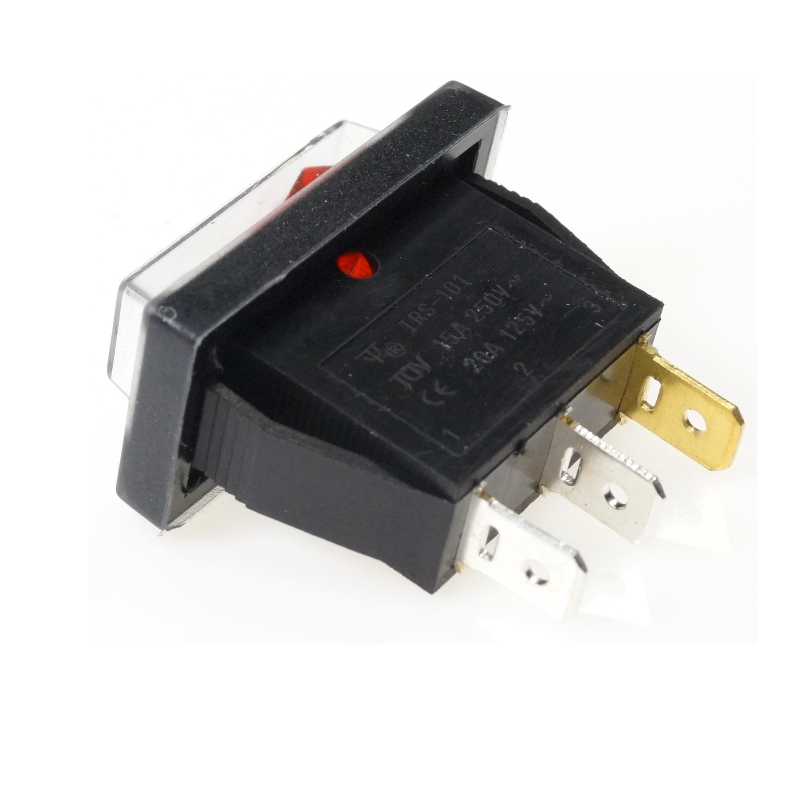 Kippschalter 2 Polig AllRight 5 Stk Kippschalter 15A/250V SPST 2-Polig EIN/ AUS Mit Wasserdichter Schu Mini Schalter