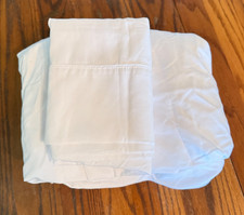 EUC Utopia Bedding Twin Sheet Set, Fitted  Flat, 1 Pillowcase. White