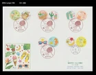 Summer Season,Food,Fruits,Lemon Soda,Shell,sea horse,Japan 2021 FDC,Cover,cactus