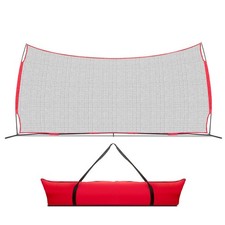 20x10 Sports Barrier Net Heavy Duty Lacrosse Backstop Netting, 200 Sq Ft Ba...