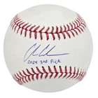 Charlie Condon Colorado Rockies Signed Baseball 1st Round Pick OMLB Fanatics COA