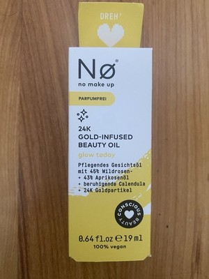 No Cosmetics 24k Gold-infused Beauty Oil Gesichtsöl  20ml Neu Kosmetik