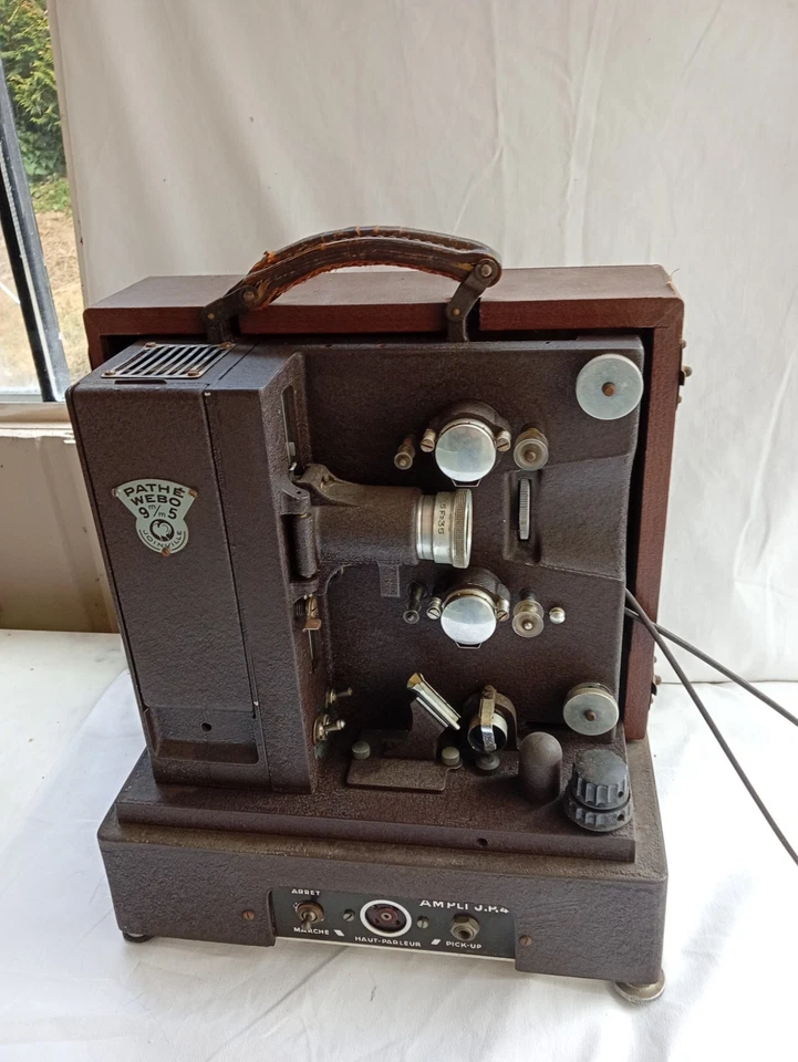 projecteur cinema ancien pathe webo sonore 9,5 mm - Photo 1/4