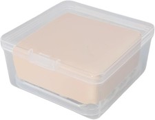 Soap Case Box Soap Dish Storage Holder Shower Home Outdoor Traveling 1Pc Clear