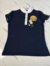 Fair Play Cecile RoseGold Competition Shirt Short Sleeve Size Medium