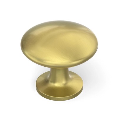 LONTAN 5er Pack Messing Schubladenknöpfe Gold Schubladenschrankknöpfe Zink