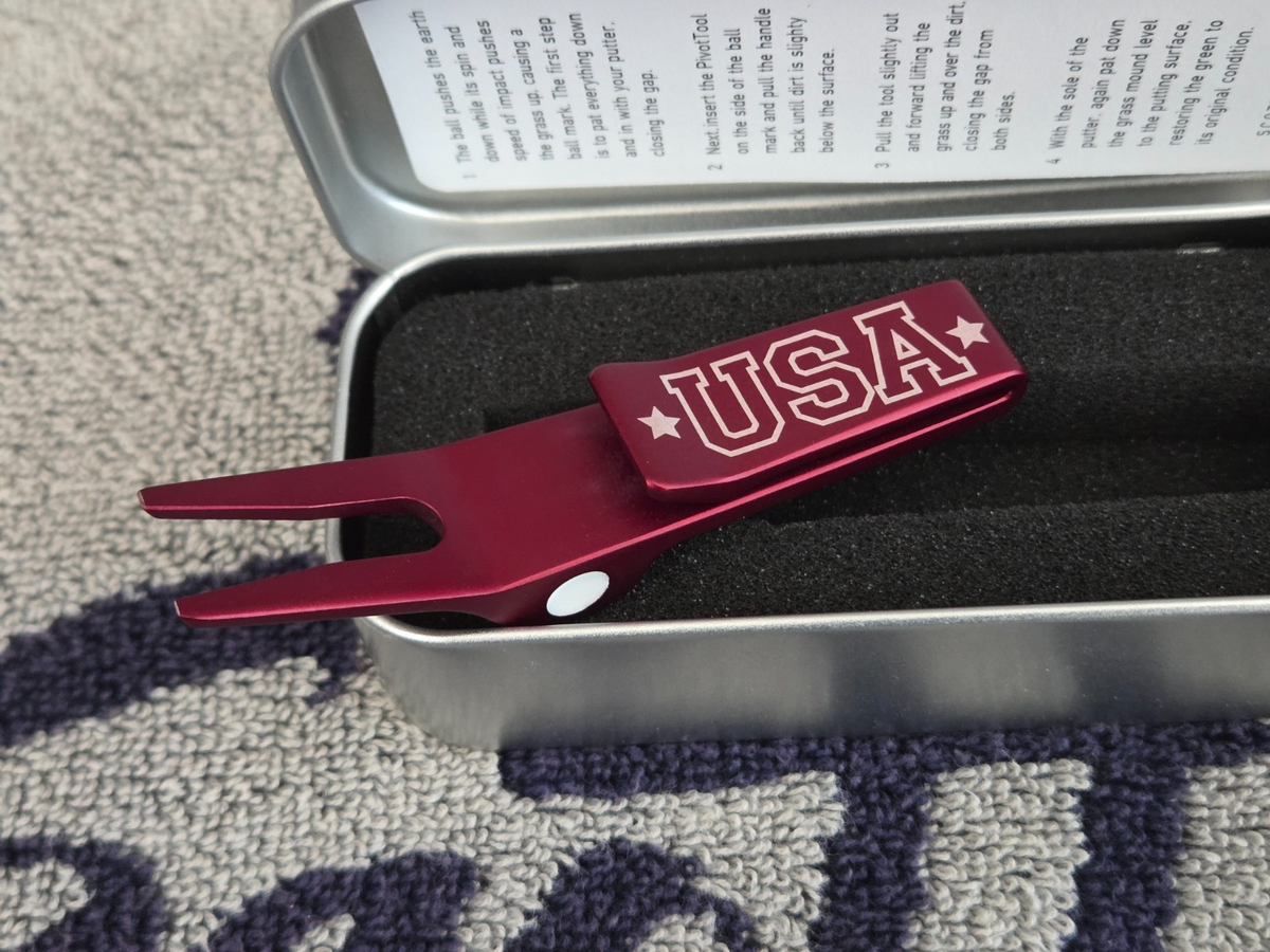 【未使用／セット】SCOTTY CAMERON☆2019全米OPNピボットツール Rare Scotty Cameron 2019 USA Red Pivot/Divot Repair Tool⛳⛳⛳ | eBay