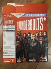 Thunderbolts* Wheaties Box - Marvel Studios MCU - CinemaCon Exclusive