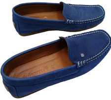 Dubarry Deck Shoes Womens Leather Blue Size UK 5 EU 38