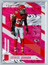 2017 Panini Unparalleled #76 Derrick Johnson Pink