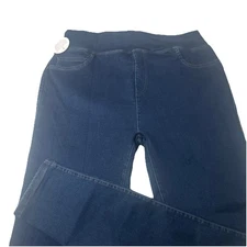 Assets By Spanx Jean/Jeggings Size XL NWOT Dark Blue Wash Great Stretch