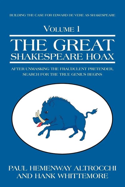 The Great Shakespeare Hoax Paul Hemenway Altrocchi (U. A.) Taschenbuch Englisch-image
