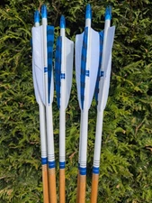 Footed Wood Arrows by Rusty's Feet, 1/2 Dozen