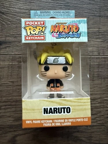 new Funko POP Keychain Naruto Shippuden NARUTO Vinyl Figure Keychain Pocket Pop