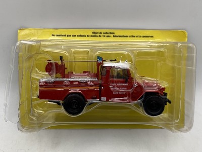 G19 Toyota FJ45 CCFL 1:43 Ixo Hachette Feuerwehrauto Diecast