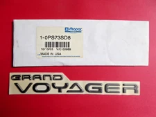 NOS OEM Plymouth Grand Voyager Lift Gate Nameplate Emblem 1997 - 2000 Badge