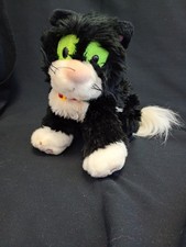 Postman Pat Jess The Cat Black White Soft Plush