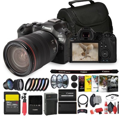 Canon EOS R6 Mark III Mirrorless 32.5MP Full Frame w/ 24-105mm