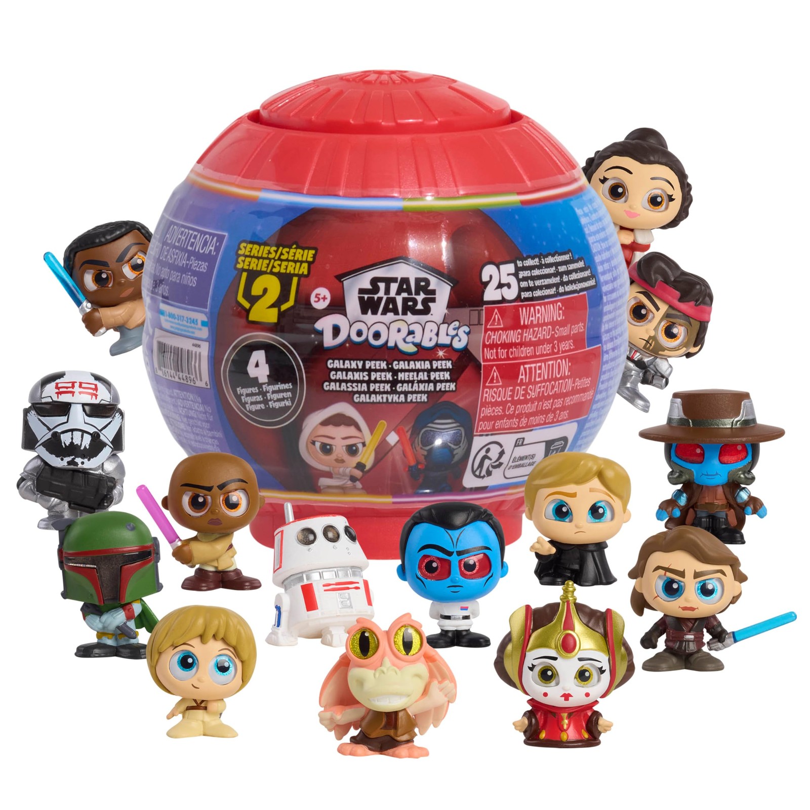 Star Wars™ Doorables Galaxy Peek Series 2, 1.5-inch Figures, Surprise