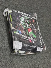 2015 Feld Motor Sport AMA Supercross 4' X 6' Blanket  Ryan Villapoto MX Kawasaki
