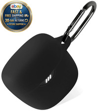 Silicone Case for JBL Tune Flex, Protective Cover with Black