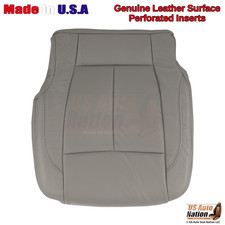 2018-2021 For Ford Expedition Xlt Leather Prf Driver Bottom Seat Cover Med Stone