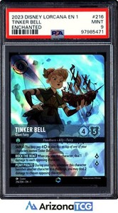 Disney Lorcana Tinker Bell - Giant Fairy (Enchanted) 216/204 The First Chapter