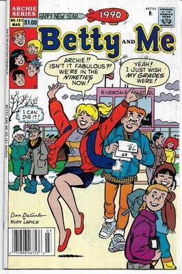 ARCHIE Copper Age : Betty and Me #181 (Dan DeCarlo) Stan Goldberg (Doug Crane)