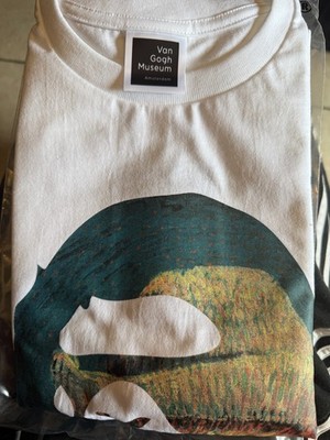 ABATHINGAPE × Van Gogh アート Tシャツ Bathing Ape BAPE x Van Gogh Ape Head Canvas Art Tee Self-Portrait