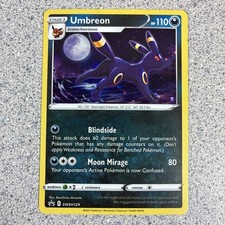 Umbreon Black Star Promo SWSH 129 Sword & Shield Pokemon Card NM Mint 2021