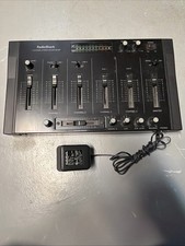 RADIOSHACK 4 CHANNEL STEREO SOUND MIXER CAT NO 32-1218 w/ ac adapter tested