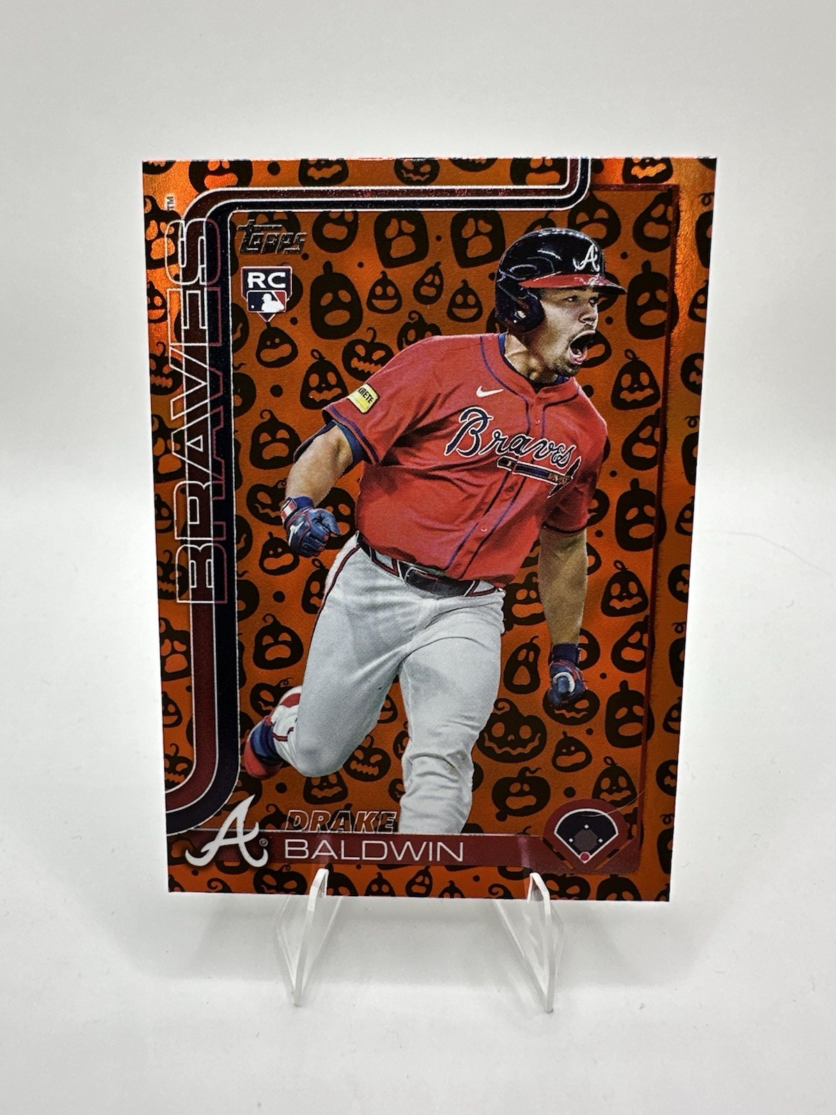 2025 Topps Update Series - Drake Baldwin #US87 Jack-o’-lantern Parallel (RC)