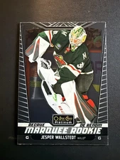2024-25 O-Pee-Chee Platinum Jesper Wallstedt #204 RC Marquee Rookie MN Wild
