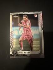 2025 Topps Chrome MLS Lionel Messi Base Inter Miami CF #10