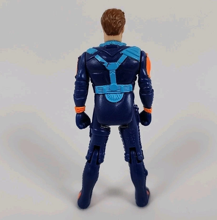 M.A.S.K. Figura de acción Calhoun Burns (sin máscara) 1986 Kenner Raven Driver Foto 4 de 4