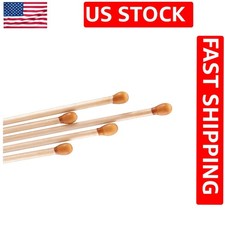 Silver Nitrate Wooden Caustic Sticks for Precise Skin Cauterization - 10 Pack